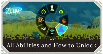 Zelda TOTK - All Abilities and How to Unlock
