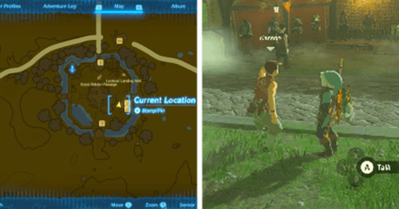 TOTK - Rito Rope Bridge Find Karson Lookout Landing