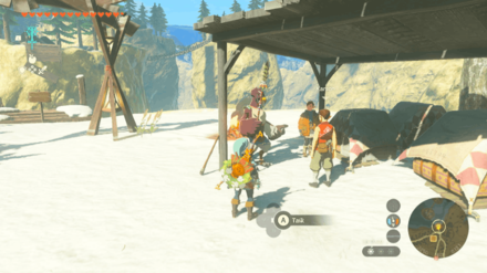 TOTK - Rito Rope Bridge Report Back to Gesane