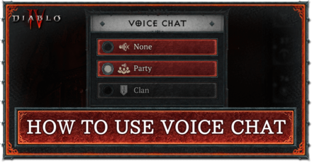 Diablo 4 - How to Use Voice Chat