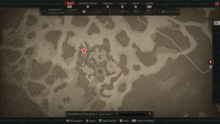 Diablo 4 Southern Expanse Statue Map Location