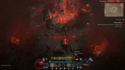 Diablo 4 Altar of Ruin Statue