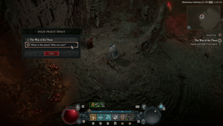 Diablo 4 Way of the Three - High Priest Spirit