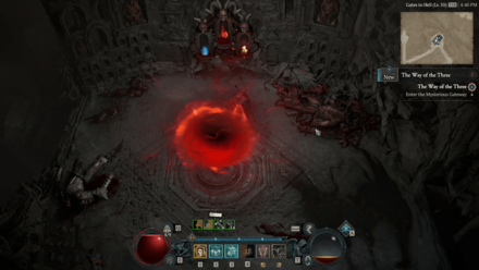 Diablo 4 Way of the Three - Mysterious Gateway