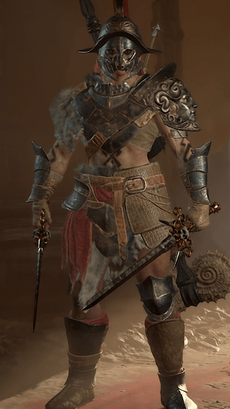 Diablo 4 - Glorious Set Barbarian Transmog