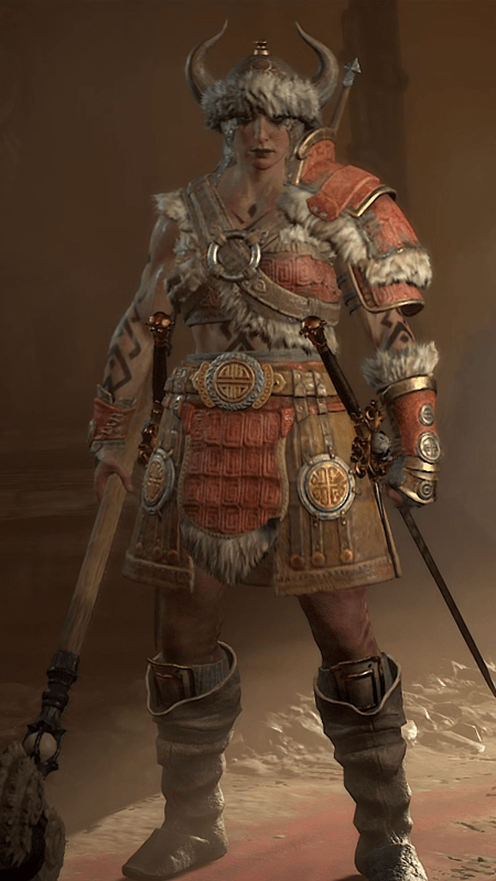 Diablo 4 - Weathered Set Barbarian Transmog