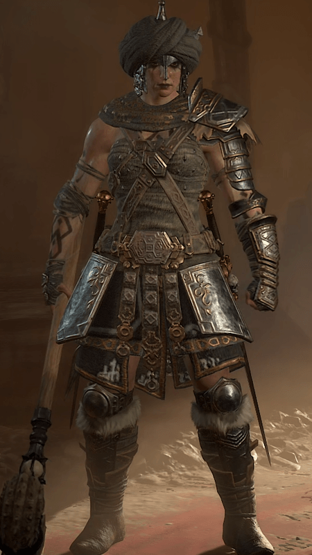 Diablo 4 - Sand-Worn Set Barbarian Transmog