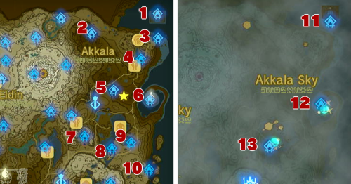 Zelda: Tears Of The Kingdom All 152 Shrine Locations And Map Guide -  GameSpot