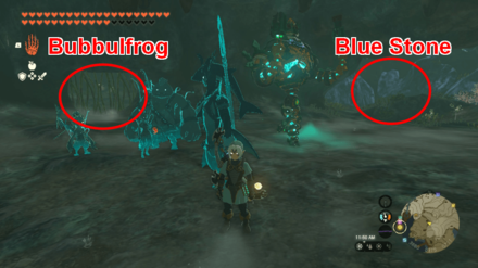 TOTK - The Blue Stone - Get Blue Stone