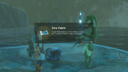 TOTK - The Blue Stone - Reward