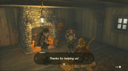 TOTK - Open the Door Inside the House