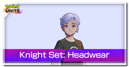 Pokemon UNITE - Knight Set Headwear Banner