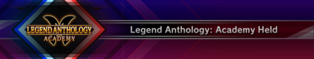 Master Duel - Legend Anthology Festival - Academy - Event Start Banner