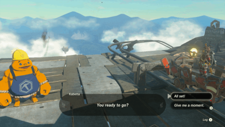 TotK - Placing the Minecart