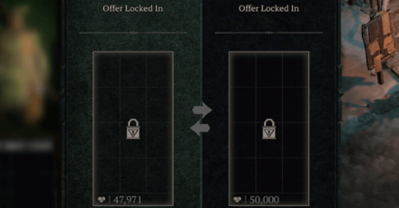 Diablo 4 - Offer Locked In Window