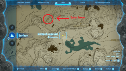 TOTK - Vah Rudania Divine Helm Location