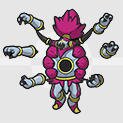 Pokemon Scarlet and Violet SV - Hoopa Unbound Gray Icon