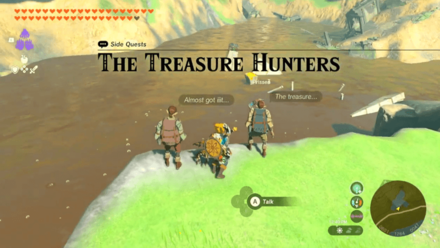 Tears of the Kingdom TOTK The Treasure Hunters How to Unlock