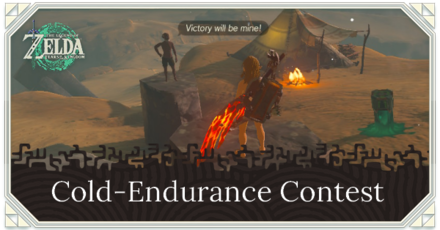 Zelda Tears of the Kingdom TOTK - Cold-Endurance Contest Walkthrough and How to Unlock