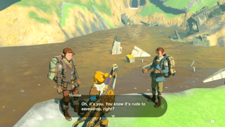 TOTK - Talk to Domidak