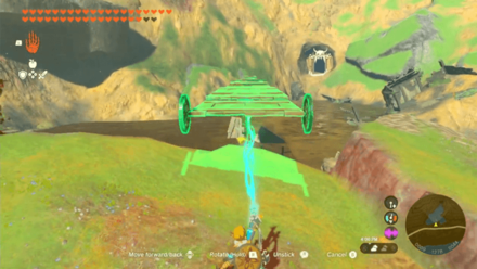 TOTK - Attach the Chest on the Bridge