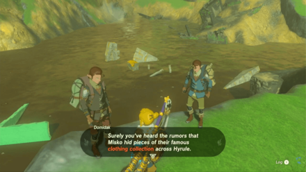 TOTK - Speak with the Treasure Hunters Again