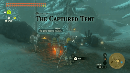 Tears of the Kingdom TOTK The Captured Tent How to Unlock