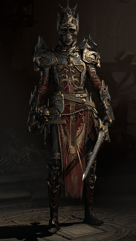Diablo 4 - Sovereign Set Necromancer Transmog