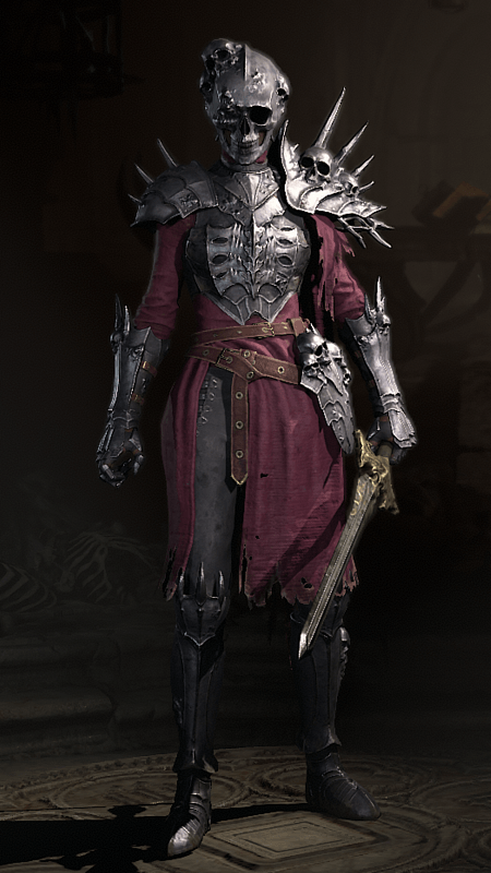 Diablo 4 - Warlord Set Necromancer Transmog