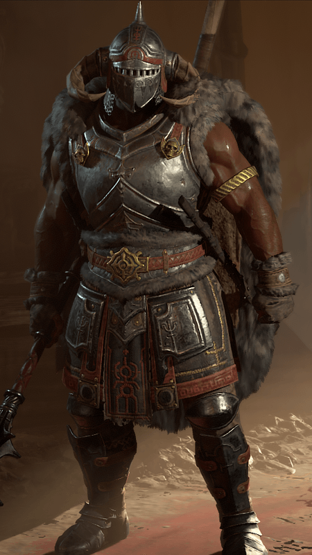 Diablo 4 - Fur-Lined Set Barbarian Transmog