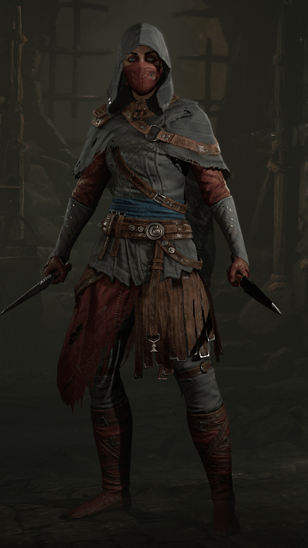 Diablo 4 - Fur-Lined Set Rogue Transmog