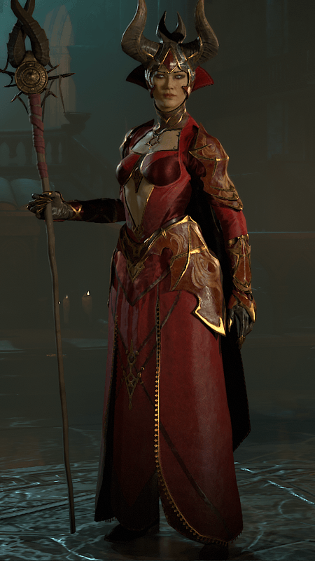 Diablo 4 - Sovereign Set Sorcerer Transmog