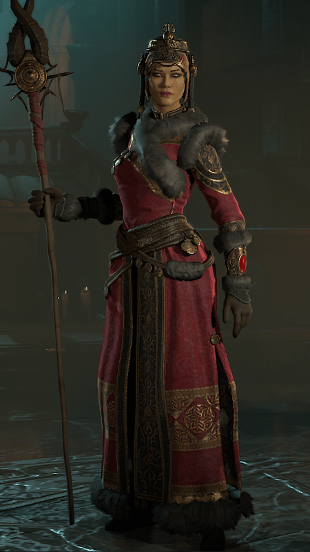 Diablo 4 - Weathered Set Sorcerer Transmog