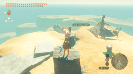 Zelda Tears of the Kingdom TOTK - Heat-Endurance Contest - Keep Your Body Temperature Low