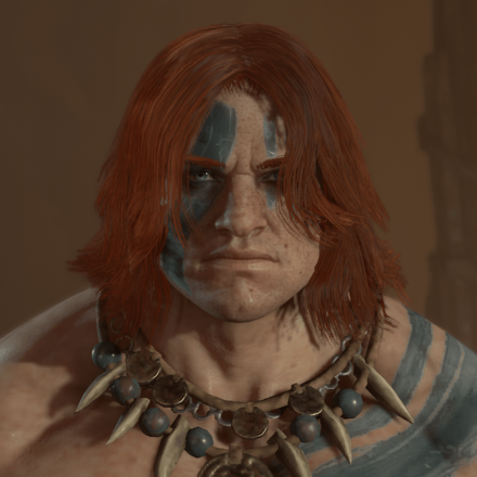 Diablo 4 - Auburn Red Hair
