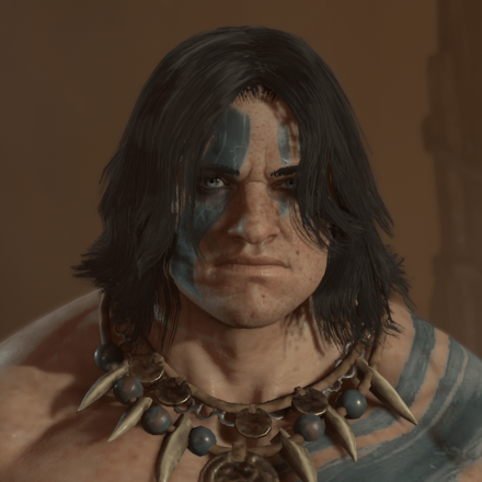 Diablo 4 - Black Hair