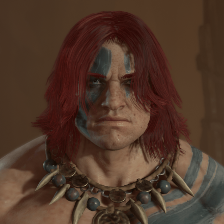 Diablo 4 - Scarlet Hair