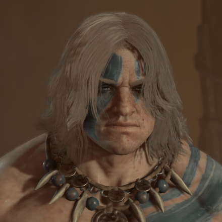 Diablo 4 - Slush White Hair