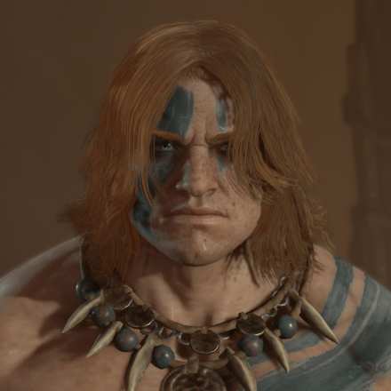 Diablo 4 - Reddish Blonde Hair
