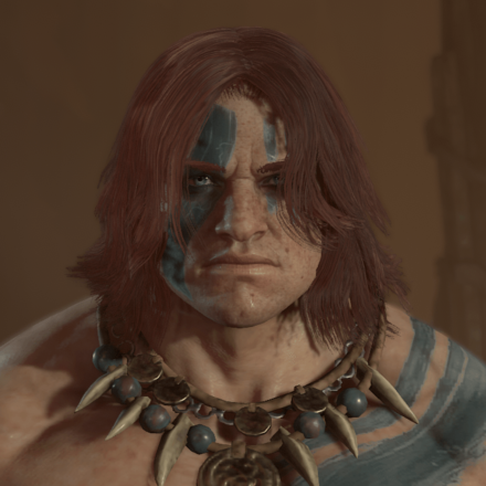 Diablo 4 - Chestnut Hair