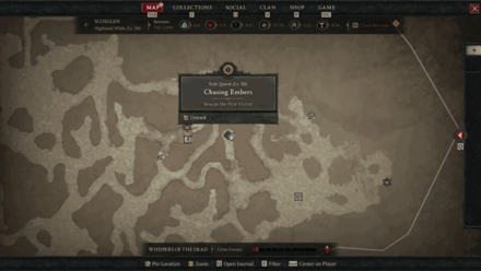 Diablo 4 - Pyre Victim Map Location