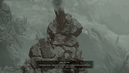 Diablo 4 - Speak with the Pyre Victim