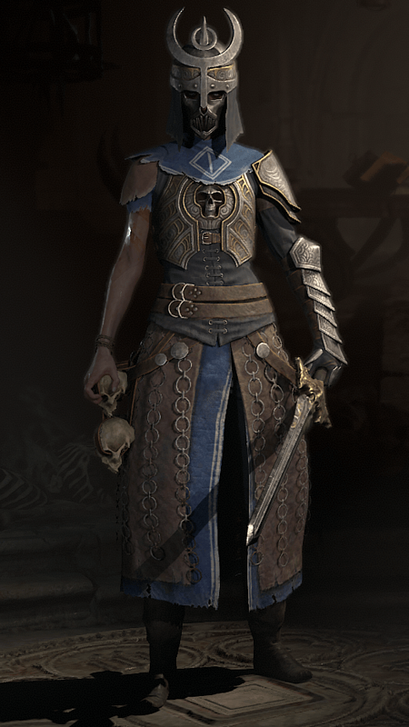 Diablo 4 - Sand-Worn Set Necromancer Transmog