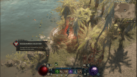 Diablo 4 - Altar of Lilith #30 Kehjistan Southern Expanse Map