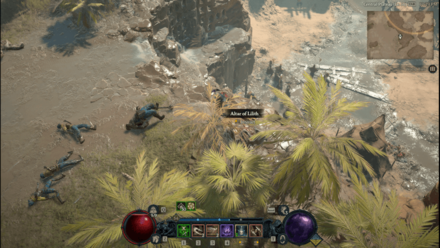 Diablo 4 - Altar of Lilith #31 Kehjistan Southern Expanse Map
