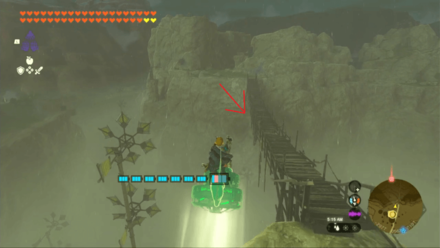 Tears of the Kingdom - A Picture for Tabantha Bridge Stable Bridge