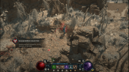Diablo 4 - Altar of Lilith #33 Kehjistan Southern Expanse Map