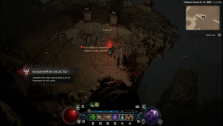 Diablo 4 - Altar of Lilith #40 Kehjistan Caldeum Map