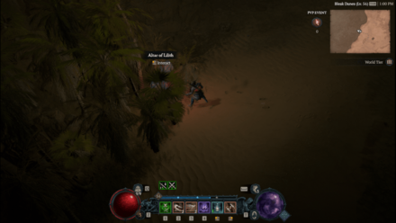 Diablo 4 - Altar of Lilith #42 Kehjistan Fields of Hatred Map