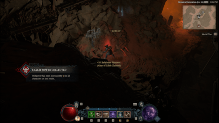 Diablo 4 - Altar of Lilith #45 Kehjistan Scouring Sands Map